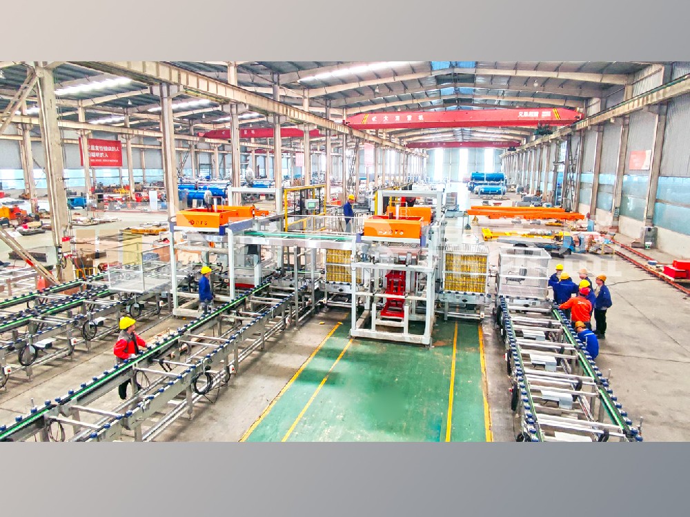 鋁罐飲料自動化裝卸籠